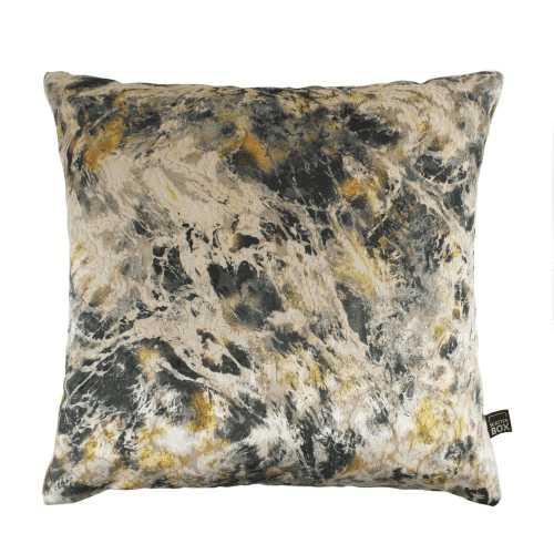 3pt1045A Aristo Filled Cushion 43x43cm Ochre/Green