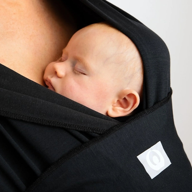 Gaia Baby Stretchy Baby Wrap | Black