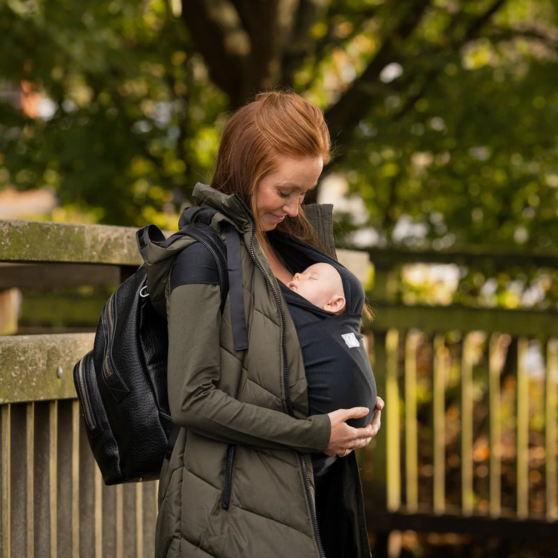 Gaia Baby Stretchy Baby Wrap | Black