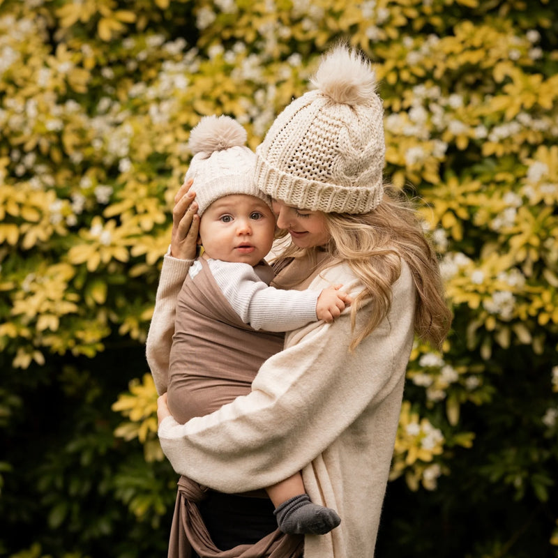 Gaia Baby Stretchy Baby Wrap | Nutmeg