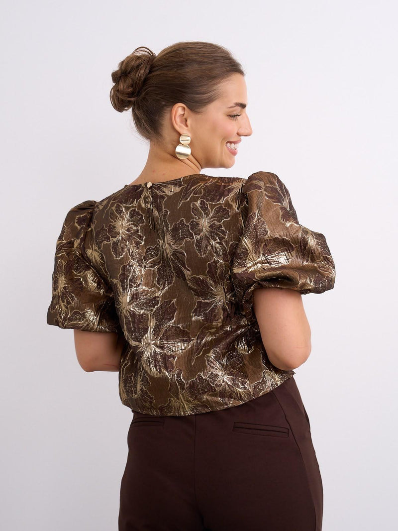 Kyla Grace Blouse | Gold 25982YT