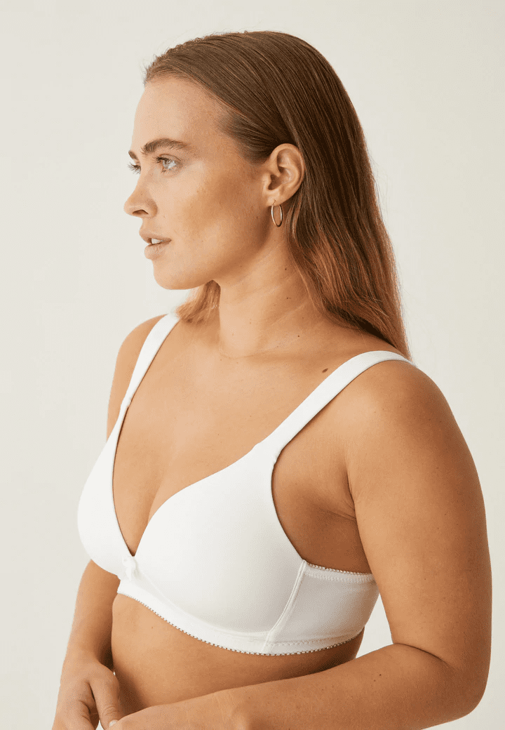5266 Padded Non Wired Bra White