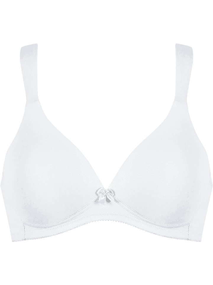 5266 Padded Non Wired Bra White