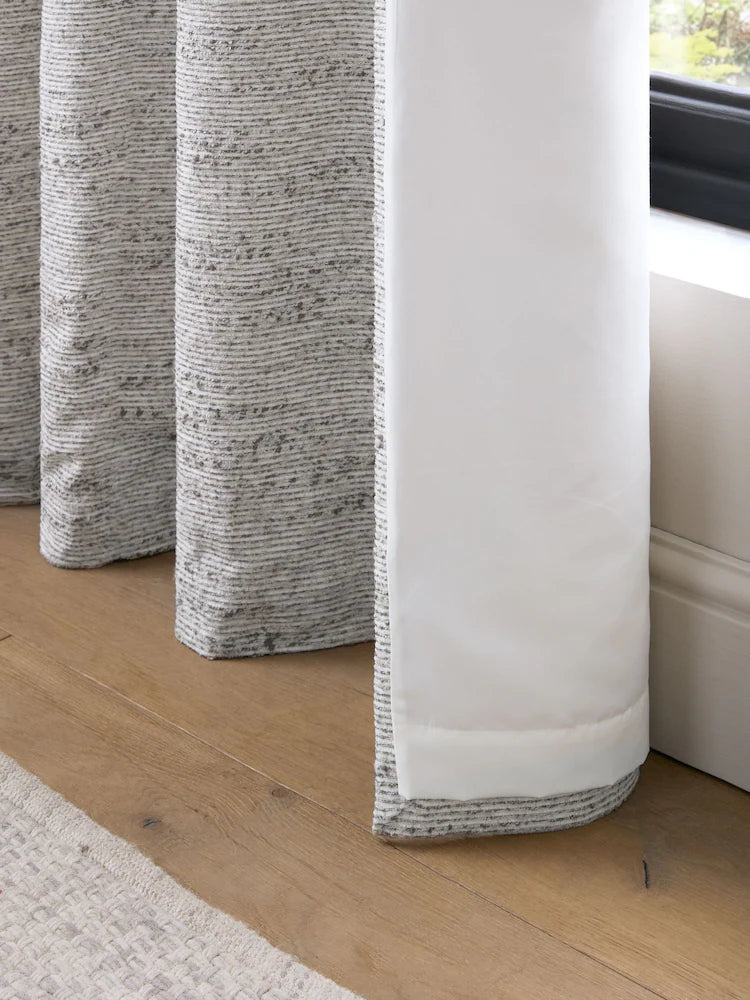 Catherine Lansfield – Chunky Boucle Curtains | Natural/Cream