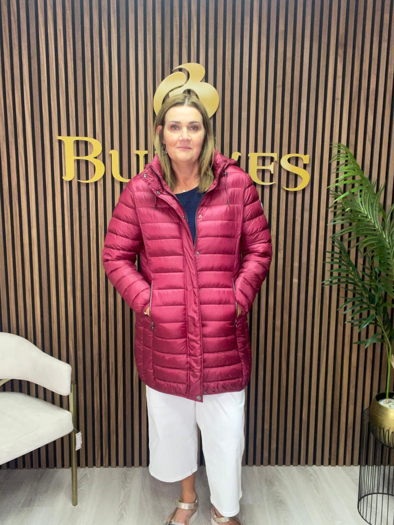 Frandsen Quilted Hooded Puffer Coat | Orchid 103 588