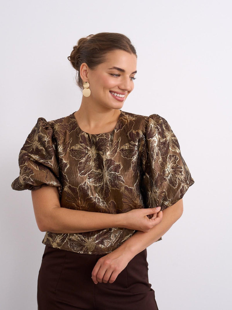 Kyla Grace Blouse | Gold 25982YT