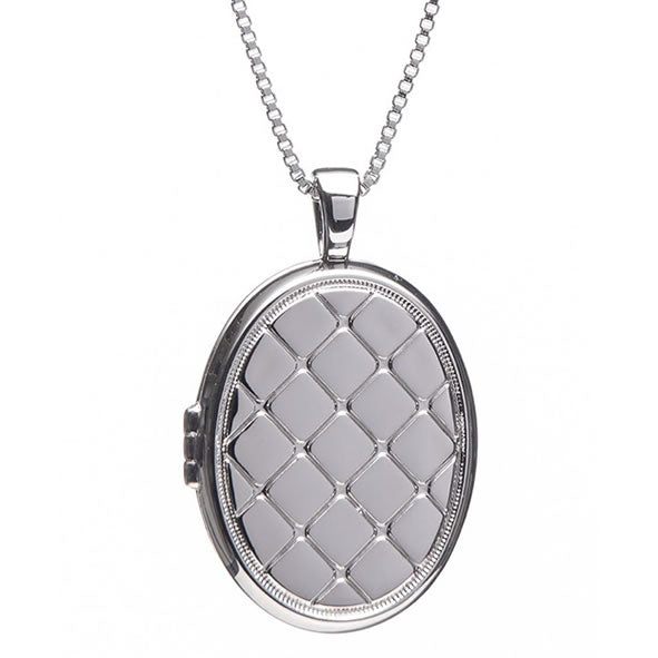 Newgrange Locket Pendant | Silver 600314