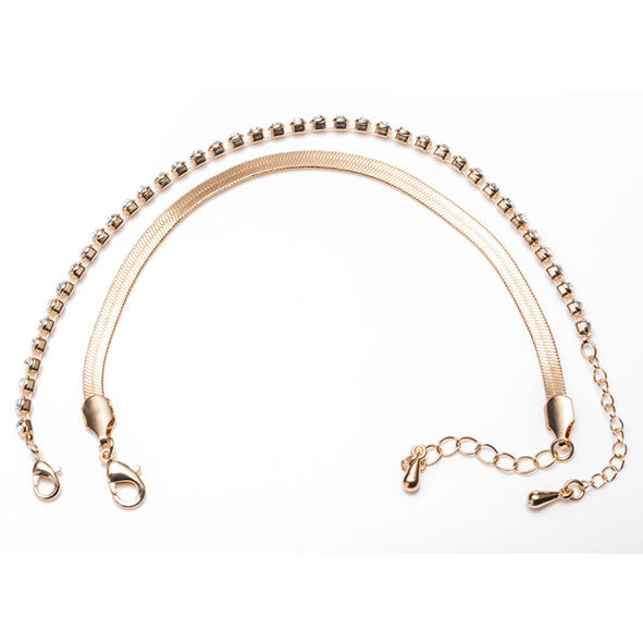 Newgrange Duo Diamond Bracelet – Set of 2 | Rose Gold 600430L