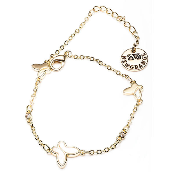 Newgrange Gold Butterfly Bracelet | Gold 600432P