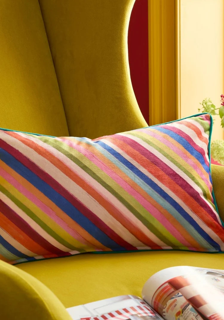 Sophie Robinson Darling Ditsy Filled Cushion | Bright