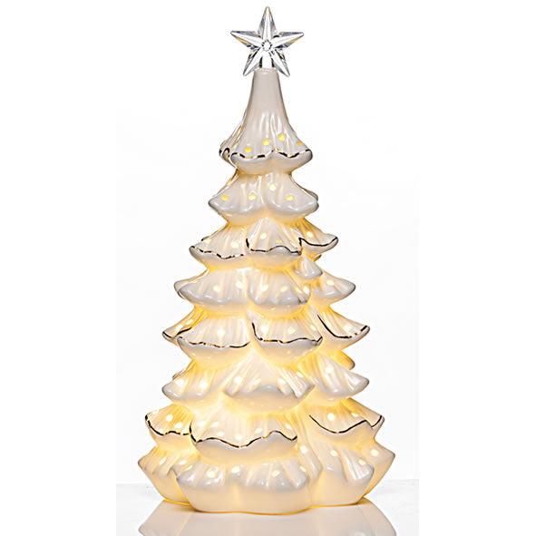 Newgrange Living Ceramic Christmas Tree | White 700510