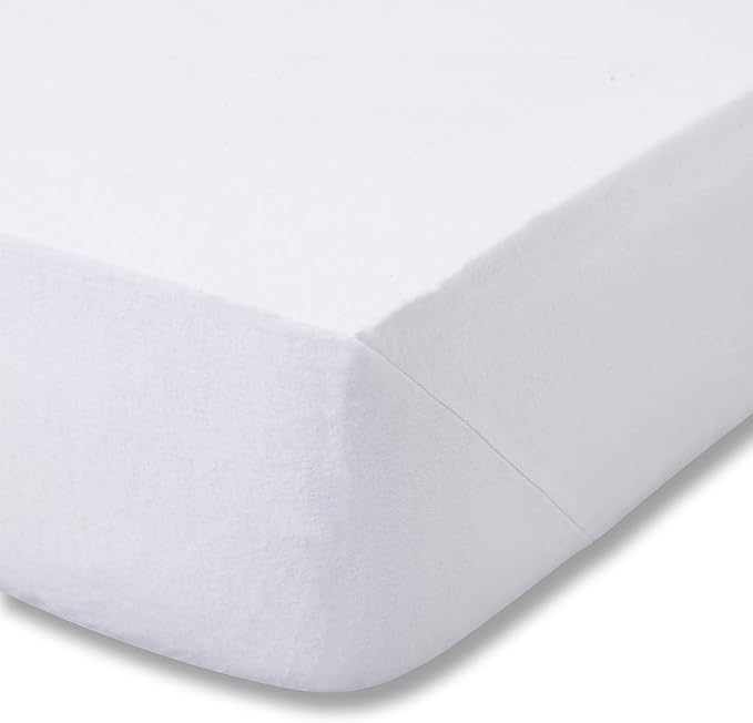 Catharine Lansfield Percale Deep Fitted Sheet | White