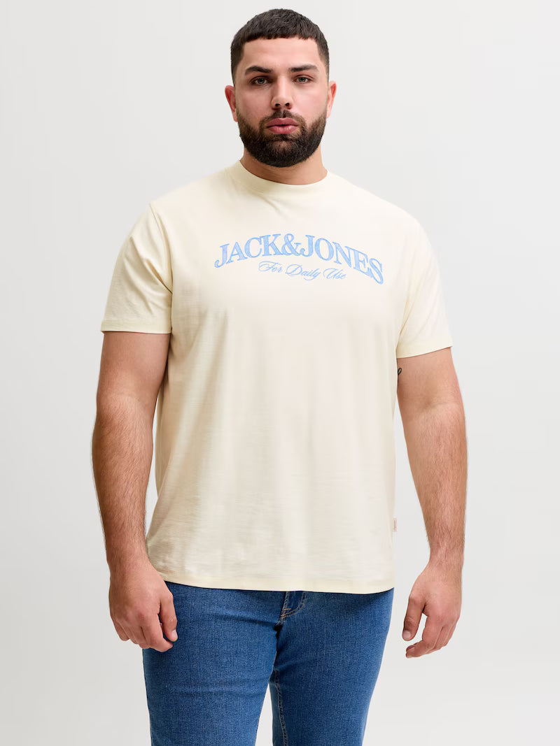 Jack & Jones Cassis Branding Tee | Antique