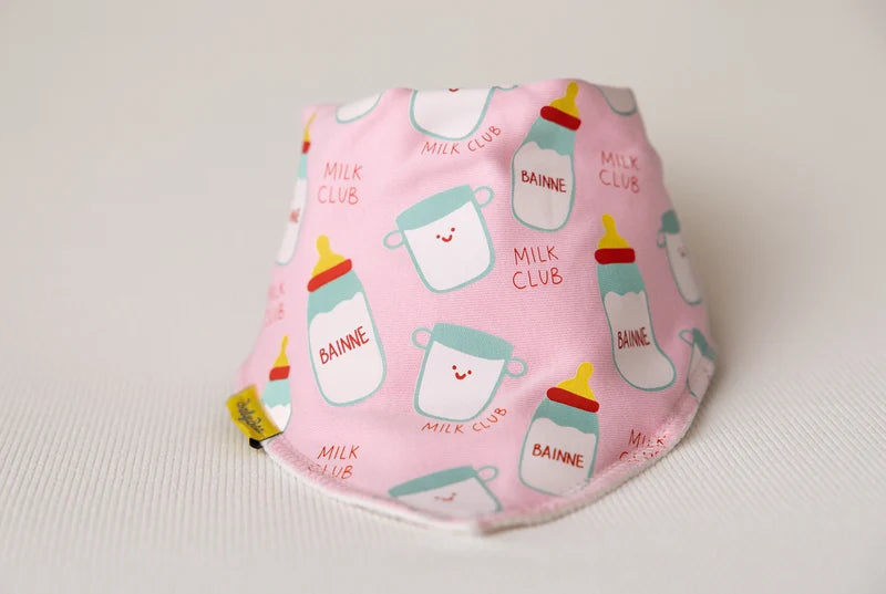 Baby Boo Organic Bandana Bib | Bainne Club Pink