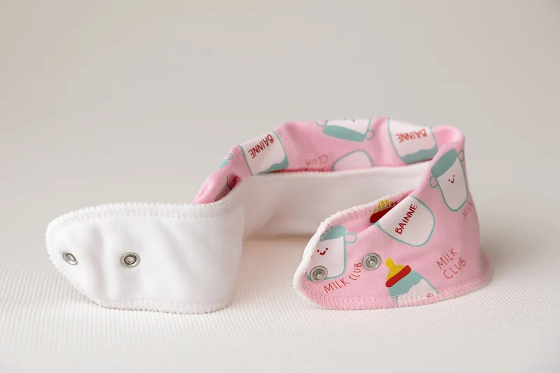 Baby Boo Organic Bandana Bib | Bainne Club Pink