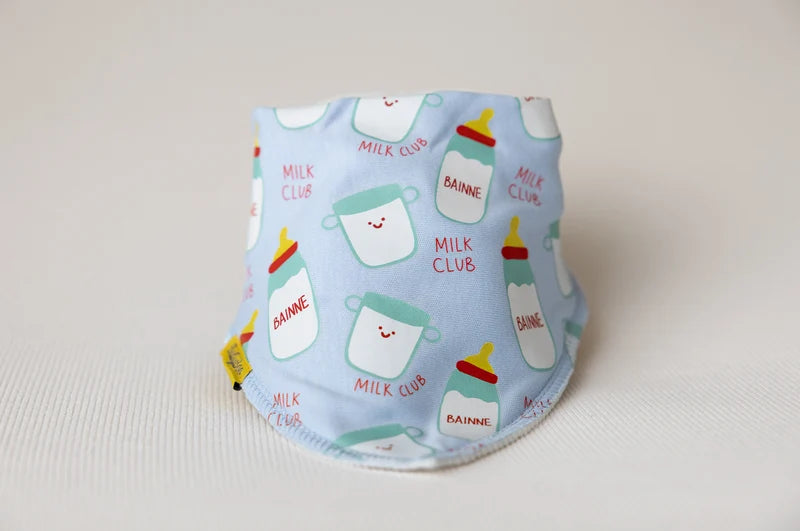 Baby Boo Organic Bandana Bib | Bainne Club Blue