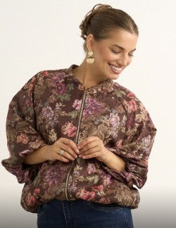 Kyla Harper Bomber Jacket | Floral Print 22989