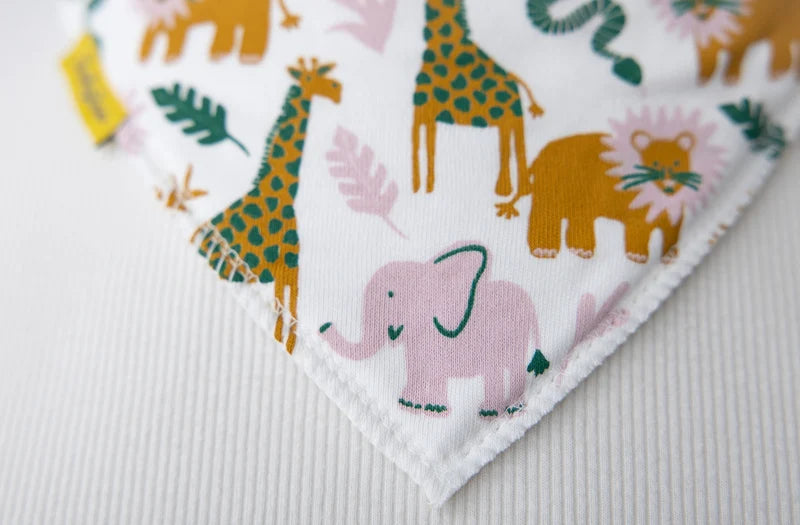 Baby Boo Organic Bandana Bib | On Safari