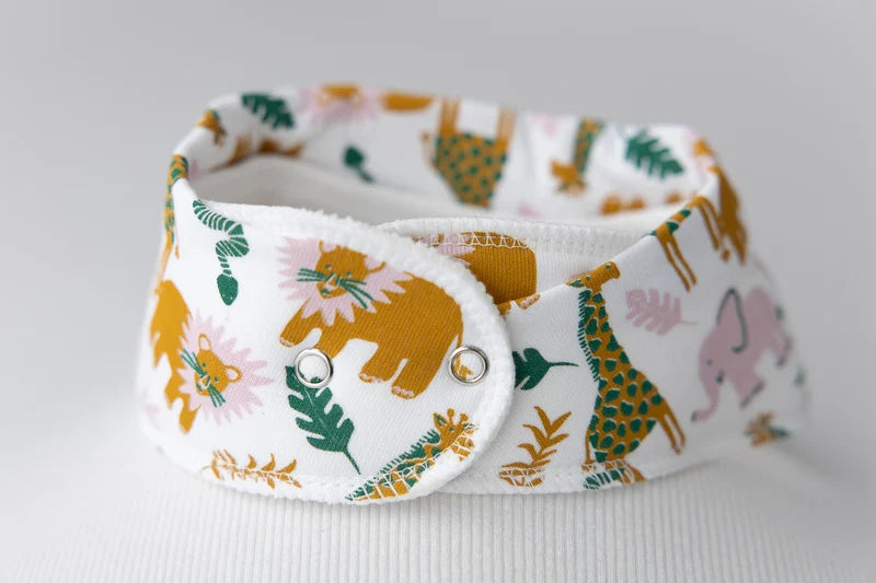 Baby Boo Organic Bandana Bib | On Safari