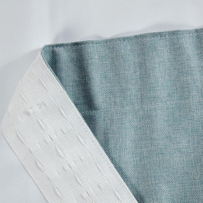 Sundor Eclipse Pencil Pleat Curtains | Duck Egg