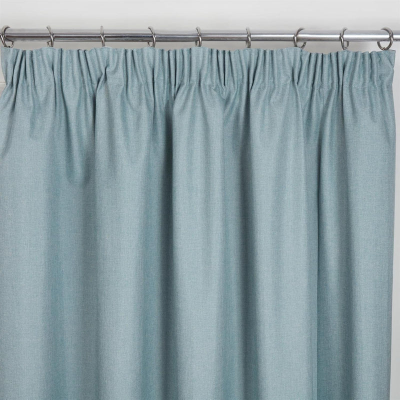 Sundor Eclipse Pencil Pleat Curtains | Duck Egg