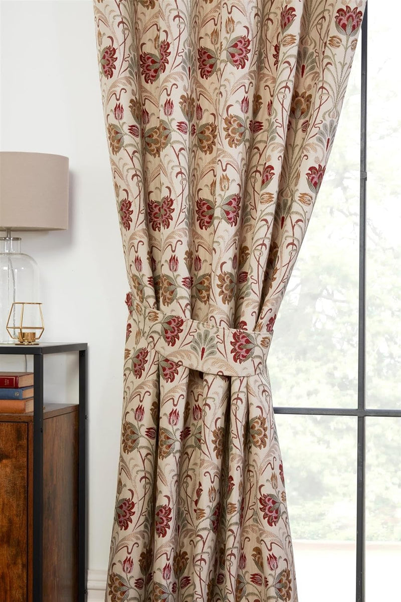 Sundor Aylesbury Pencil Pleat Curtains | Natural