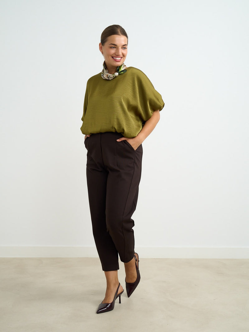 Kyla Bubble Top | Green 60715