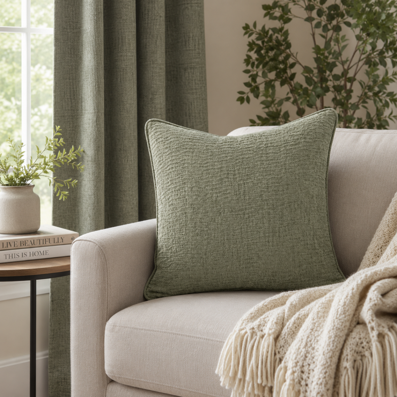Sundor Amberley Cushion Cover | Sage