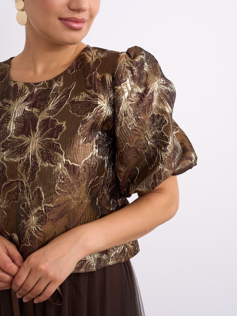 Kyla Grace Blouse | Gold 25982YT
