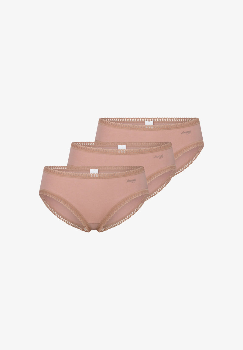 Sloggi Go Crush Hipster 3 Pack | Skin