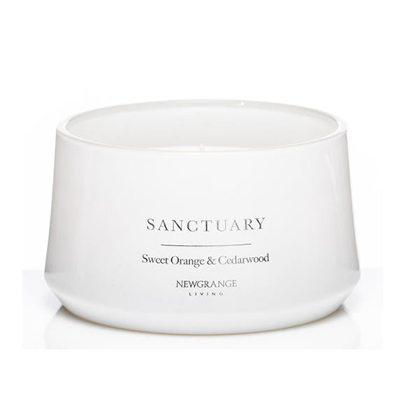 Newgrange Living Sanctuary Sweet Orange & Cedarwood 3-Wick Candle | 9210