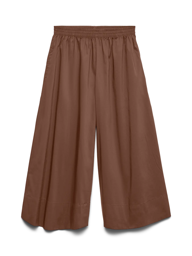 Vero Moda Friba HW Wide Pant  | Cocoa