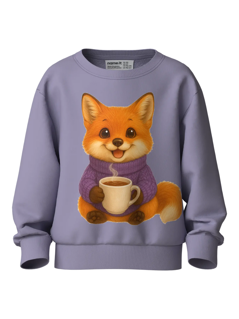 Name It Votea Mini LS Sweat Shirt | Lilac