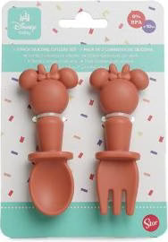 Disney Baby Minnie Mouse Set 2 Cutlery | Pink THE 12255