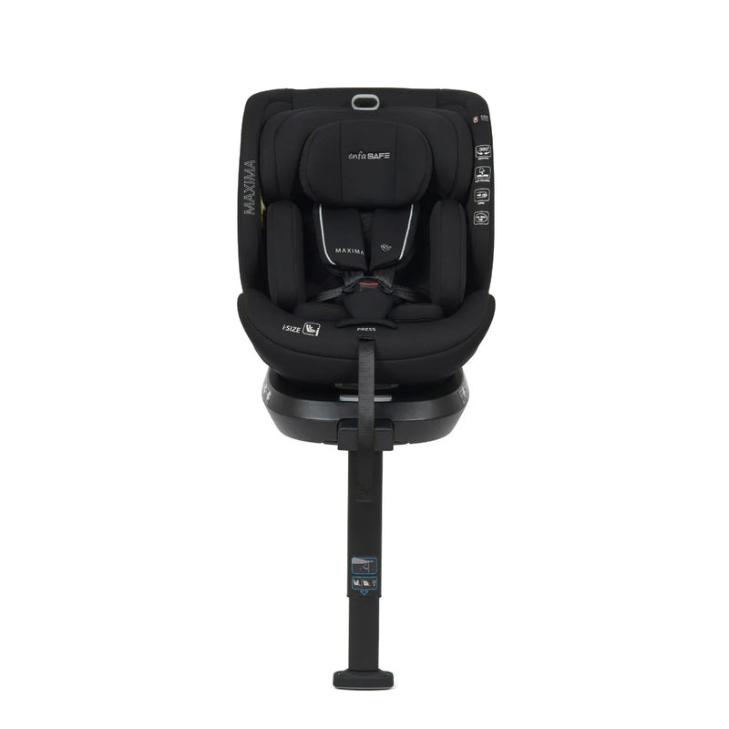 Babylo EnfaSafe Maxima i-Size 360 Spin ISOFIX Car Seat | Black ECE R129