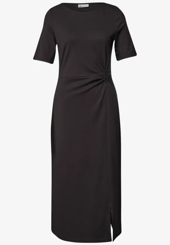 Street One Calf-Length Jersey Wrap Dress | 145037