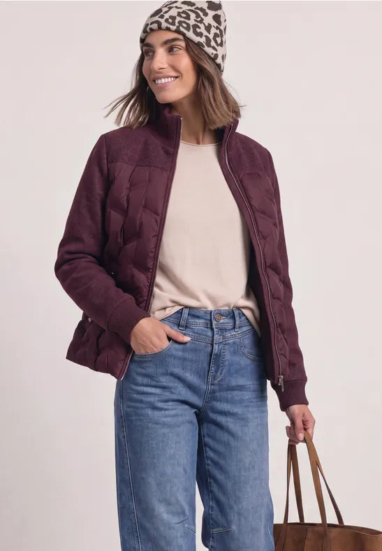 Street One Quilted Jacket | Rouge 202254