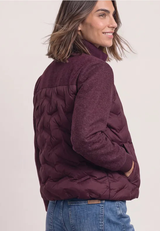 Street One Quilted Jacket | Rouge 202254