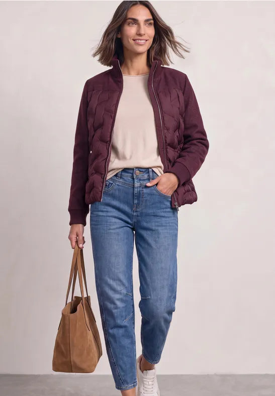 Street One Quilted Jacket | Rouge 202254