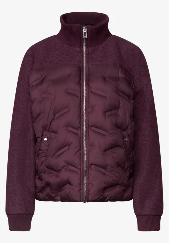 Street One Quilted Jacket | Rouge 202254