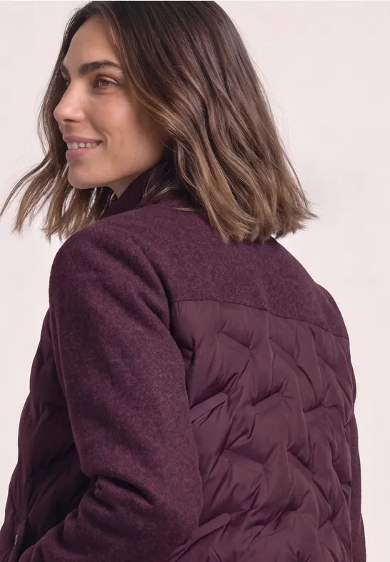 Street One Quilted Jacket | Rouge 202254