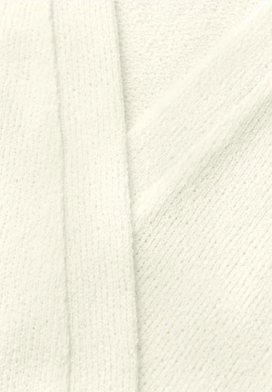 Street One Nette Summer Knit Jacket | Offwhite 324788