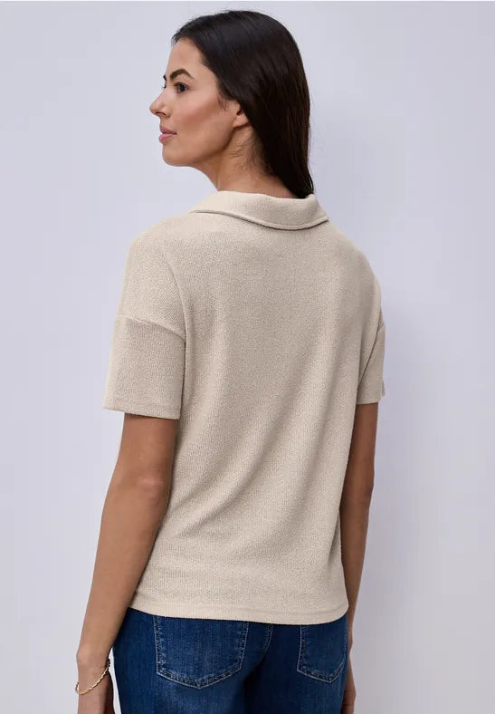Street One Polo Shirt | Clay 325067