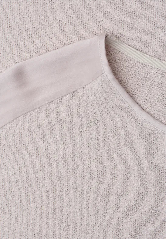 Street One Knit Look Shirt | Clay 325070