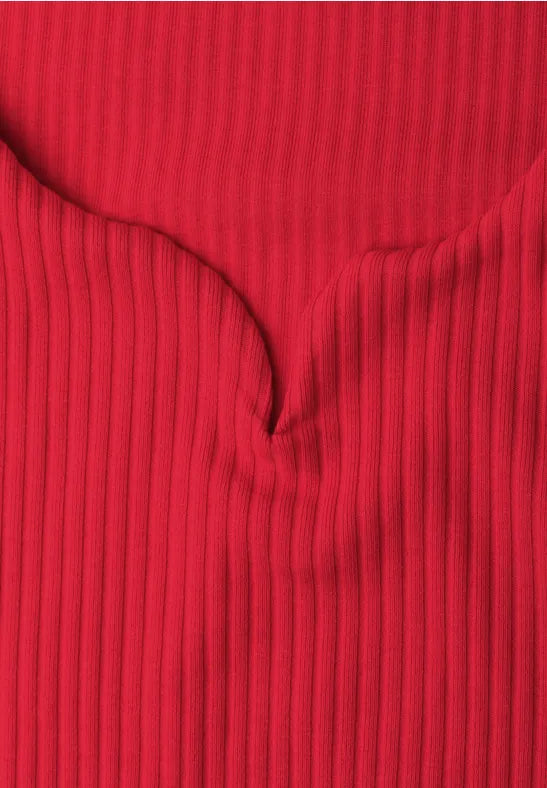 Street One Heart Neck Top | 325249