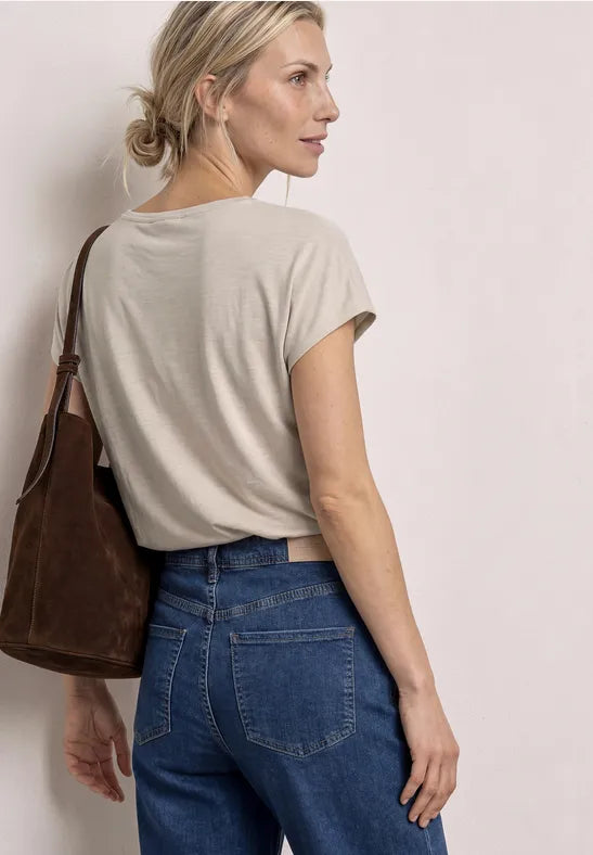 Street One Shirt With Decoration | Clay 325270
