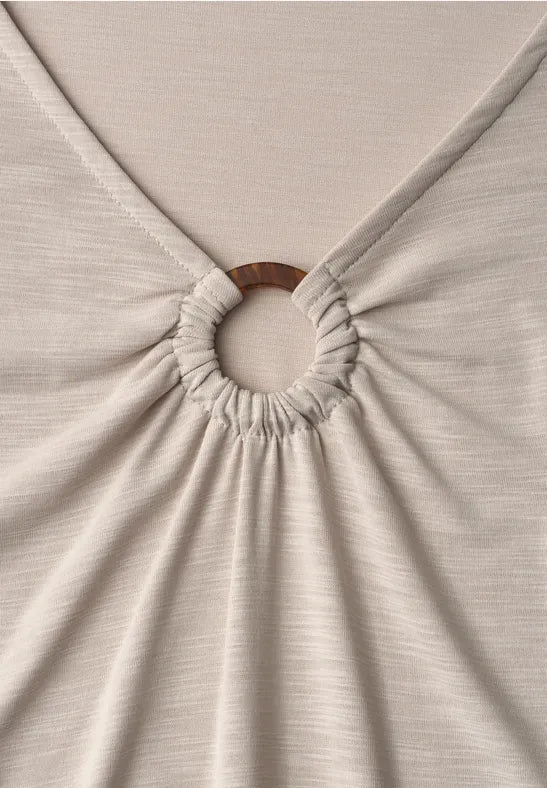 Street One Shirt With Decoration | Clay 325270