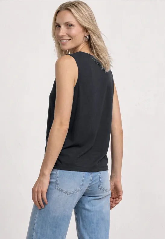 Street One Watefall Top | Black 325411