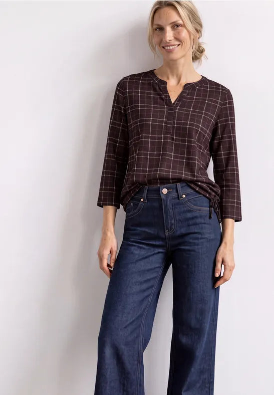 Street One Printed Jersey Shirt | Rouge 325621