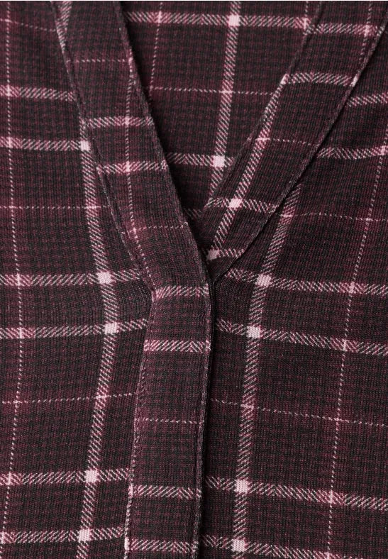 Street One Printed Jersey Shirt | Rouge 325621